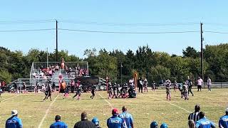 9U Midlothian Panthers homecoming 10132024 Chase Johnson with the tackle [upl. by Hoopen]