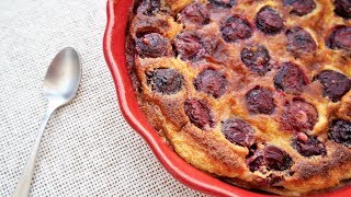 LE VRAI CLAFOUTIS TRADITIONNEL AUX CERISES🍒 [upl. by Anirbes273]