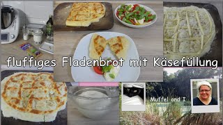 super fluffiges türkisches Fladenbrot mit Käsefüllung [upl. by Bechler]