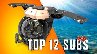 TOP 12 Personal Submarines  Best Submersibles 2024 [upl. by Walliw]