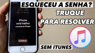 Como DESBLOQUEAR IPHONE INATIVO rápidamente ⛔️ SEM USAR ITUNES [upl. by Hamlani]