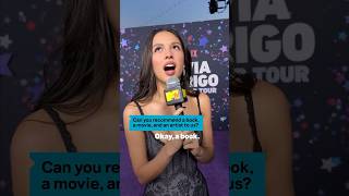 Olivia Rodrigo recommending a book a movie amp an artist oliviarodrigo [upl. by Oiramel]