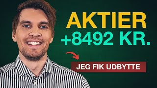 Tager ny aktieportefølje fra 0 kr til 1 million Jeg geninvesterer mit udbytte [upl. by Ahseinar477]