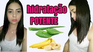 BABOSA E BANANA HIDRATAÇÃO POTENTE [upl. by Meihar]