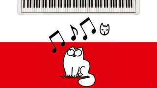 Simons Cat Piano Theme [upl. by Cilegna]