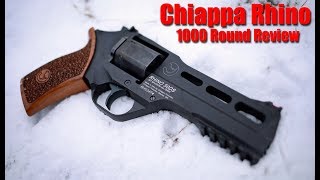 Chiappa Rhino 357 Magnum 1000 Round Review [upl. by Rahcir]