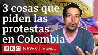 ¿Por qué siguen las protestas en Colombia  BBC Mundo [upl. by Scottie492]