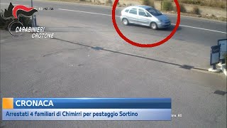 Arrestati 4 familiari di Chimirri per pestaggio Sortino [upl. by Lilli]