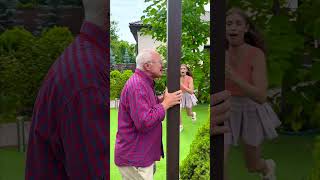 Grandpas Fake Tongue Prank – Scared Them 👅🤣 [upl. by Damian]