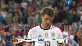 Deutschland vs Italien Elfmeterschießen Euro2016 02072016 4K UHD [upl. by Stromberg]