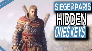 AC Valhalla Siege Of Paris Hidden Ones Bureau Keys Locations Guide [upl. by Burkley]