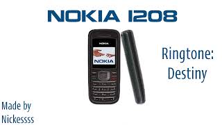 Nokia 1208  Destiny [upl. by Ayaladnot]