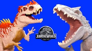 Jurassic World INDOMINUS REX Dinosaurs Hybrid Rampage amp Armor IREX Dinosaur [upl. by Senilec]