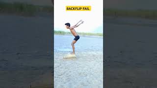 BACK FLIP fail ho gaya 😲youtubeshorts flip fliping stunt motivation viralshorts trending short [upl. by Caras]