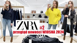 PRZEGLĄD WIOSENNYCH NOWOŚCI ZARA CZ2 TRENDY WIOSNA LATO 2024 I MIERZYMY [upl. by Cirtemed310]