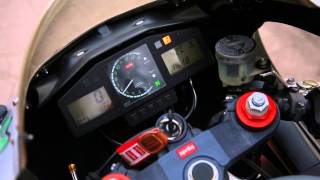 Aprilia RS250 exhaust sounds Jolly Moto Corsa [upl. by Elyac976]