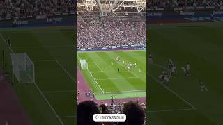 Bowen 902 Goal West Ham vs Manchester United manchesterunited westham premierleague shortsfeed [upl. by Ballou184]