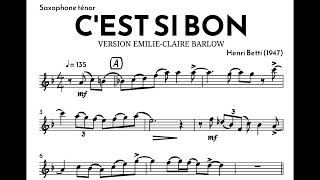 SAXOPHONE CEST SI BON  VERSION EMILIECLAIRE BARLOW [upl. by Debby470]