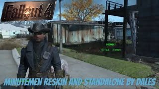 Fallout 4 Xbox One ModsMinutemen Reskin And Standalone By Dales [upl. by Rainie263]