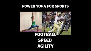 Power Yoga for Sports  Football DVD  Speed amp Agililty [upl. by Woehick]