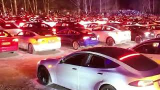 This Tesla Feature Will Blow Your Mind Custom Light Show Secrets Revealed [upl. by Solana699]