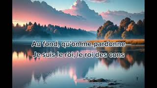 Zazie  Je suis un homme  Lyrics by Phoenix 💙✨ [upl. by Jr]