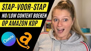 Online Geld Verdienen met NoLow Content Boeken Verkopen op Amazon KDP [upl. by Yleik]