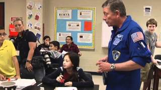 Astronaut Michael E Fossum Visits Michael E Fossum Middle School [upl. by Aible180]