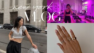 NYC VLOG  couple days in my life self care new workout classes 뉴욕 브이로그 [upl. by Maretz]