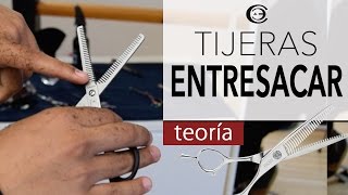 Qué son las Tijeras de Entresacar ✦ Despuntar y Esculpir ★ Teoría Peluquería  Actualización [upl. by Terencio]