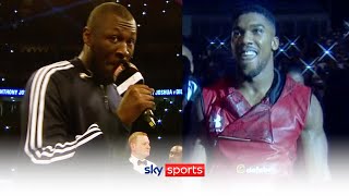 Anthony Joshua amp Stormzy 👊🎤 Anthony Joshuas best ever ringwalk [upl. by Adnelg12]