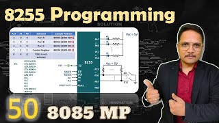 8255 Programming Guide Control Word Interfacing and Addressing Details [upl. by Nadaha183]