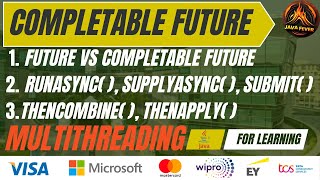 What is Future and CompletableFuture in Java  Interview Questions [upl. by Eramal]