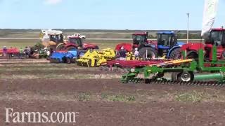 Tillage Demonstrations from the Ag In Motion Farm Show [upl. by Havard655]