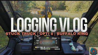 Stuck Truck  Talking Opti 8  Buffalo King Loading [upl. by Ecilahc]