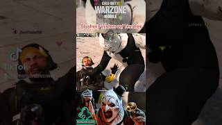 Slasher Finishers w Terrifier Warzone Mobile callofduty warzonemobilemobile warzone cod codm [upl. by Okomot]