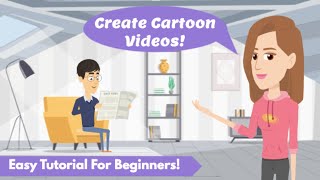 How to make cartoon video Easy tutorial for beginners [upl. by Woll]