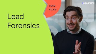 How Lead Forensics use Cognism data to hit quota faster  Customer Success Story [upl. by Ardnekat]