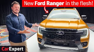 20222023 Ford Ranger Detailed walkaround review of the NEW Ranger [upl. by Mcintyre]