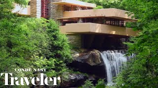 Inside Frank Lloyd Wright’s Iconic Fallingwater House  Condé Nast Traveler [upl. by Seta17]