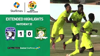 Bechem United 10 Aduana fc  Highlights  Ghana Premier League [upl. by Sheffie]