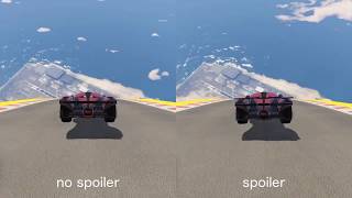 Spoilers add downforce [upl. by Aveer]