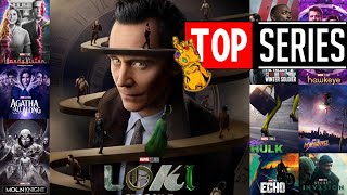 NUESTRO TOP SERIES DE MARVEL 🧢📺 [upl. by Kcirb647]