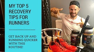 Marathon Running Recovery Drinks Food and my Top Tips to get Back Running Again  Ben Parkes [upl. by Ylsew]