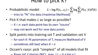 EM5 How many Gaussians in the GMM [upl. by Ertnom]