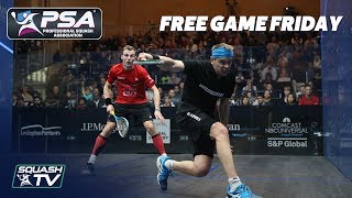 Squash Matthew v Willstrop  Free Game Friday  ToC 2017 [upl. by Htiderem498]