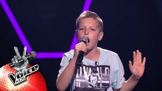 Nathan  Numb  Blind Auditions  The Voice Kids  VTM [upl. by Akimal]