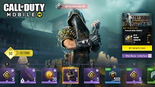 NEW Detailed Season 9 Graveyard Shift Battle Pass Look All Rewards amp Gameplay Codm Season 9 [upl. by Crofton228]