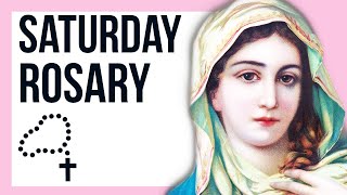 SATURDAY  JOYFUL  Follow Along Rosary 15 Minute  SPOKEN ONLY [upl. by Eenor983]