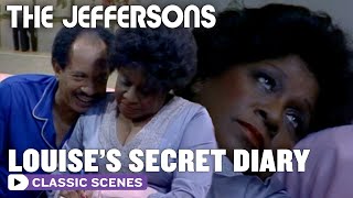 George Tries To Read Louises Diary ft Isabel Sanford  The Jeffersons [upl. by Jelsma]